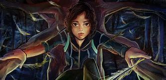 Image result for Rue Painting Hunger Games