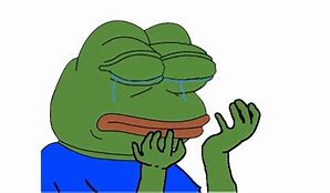 Image result for Pepe Sad Face
