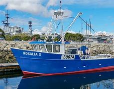 Image result for Wooden Dock with Commercial Fishing Boats