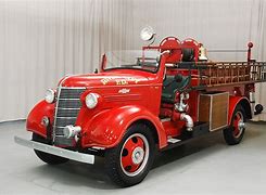 Image result for Old Car and Fire Truck