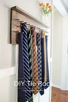 Image result for DIY Tie Rack