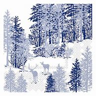 Image result for Winter Wonderland Luncheon Napkins