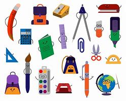 Image result for Office-Supplies Cartoon