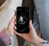 Image result for Phone with Cracked Screen
