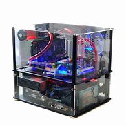 Image result for Horizontal Computer Case mATX