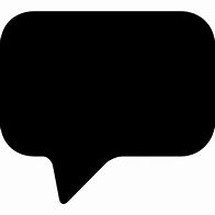 Image result for Text Bubble Silhouette