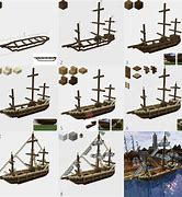 Image result for Minecraft Ship Template