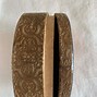 Image result for Vintage Small Oval Paper or Leather Jewelry Box