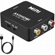 Image result for Av Cable to HDMI Adapter