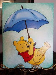 Image result for Winnie the Pooh Painting