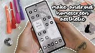 Image result for How to Make Aesthetic Phone Layout