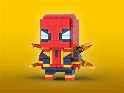 Image result for LEGO Iron Spider-Man Brickheadz