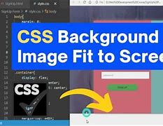 Image result for How to Make a Image Fit the Screen HTML