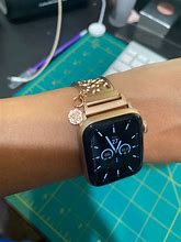 Image result for Leather Rose Gold Apple Watch Band