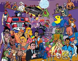 Image result for 80s Decade Colage