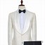 Image result for Black and Ivory Wedding Tux
