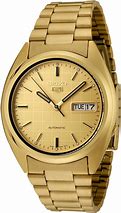 Image result for Seiko Gold Watch