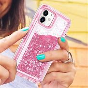 Image result for iPhone Cases 6 S Plus Phone Case Glittery Pink and Blue