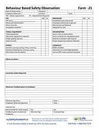 Image result for Safety Audit Forms Templates