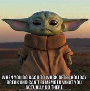 Image result for Baby Yoda Christmas Memes