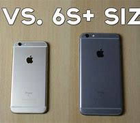 Image result for iPhone 6s vs 6s Plus Size