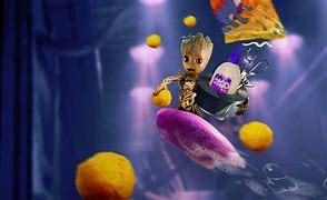 Image result for Rocket and Baby Groot Wallpaper