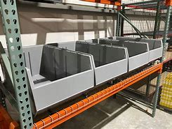 Image result for Storage Bin Rack System