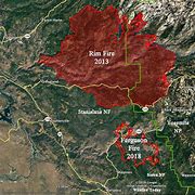 Image result for Rim fire Yosemite