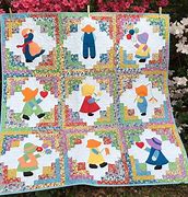 Image result for Sunbonnet Sue Applique Quilt Patterns