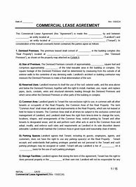 Image result for Commercial Lease Contract Template