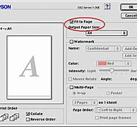 Image result for Print Actual Size or Fit