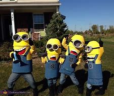 Image result for Group Minions Costume DUI