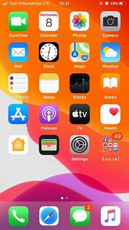 Image result for Home Screen On iPhone 6