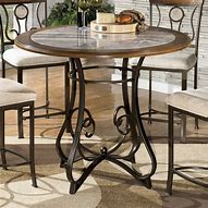 Image result for Round Counter Height Kitchen Table