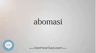 Image result for abomasi