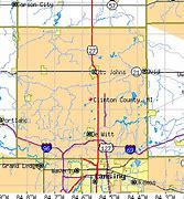 Image result for Clinton County MI Map