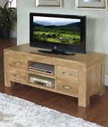 Image result for Solid Wood TV Stands for Flat Screens
