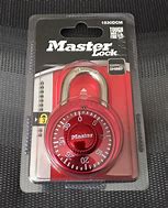 Image result for Open Master Combination Lock