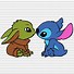 Image result for Cute Stitch and Baby Yoda Wallpaper