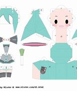 Image result for Vocaloid Papercraft Template