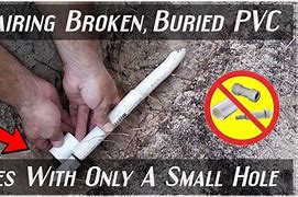 Image result for How to Repair PVC Pipe