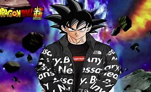 Image result for Supreme Goku Drip Meme