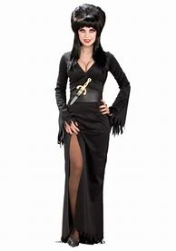 Image result for Elivra Goth Outfit