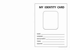 Image result for Free Printable ID Cards