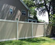 Image result for 2 Tone Vinyl Fence