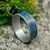 Image result for Blue Titanium Wedding Rings