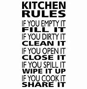 Image result for Kitchen Boss Rules