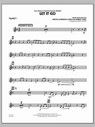 Image result for Let It Go Trumpet Sheet Music