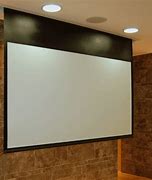 Image result for Ceiling Mounted Projector Screen