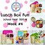 Image result for Lunch Box Printable Activity